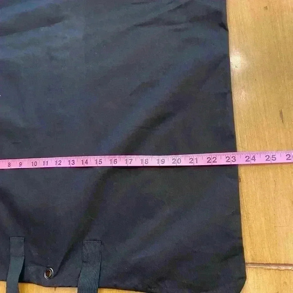 Saint Laurent garment extra long black fabric bag 65x23 - Picture 11 of 13